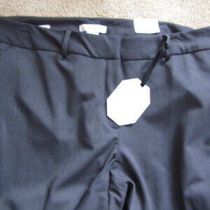 Liz Claiborne Sophie Secretly Slender Pants Women’s Size 18 Charcoal Stretch NWT